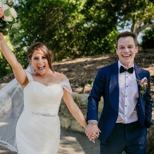 Amy Kuschel Size 4 | Ivory Sweetheart Mermaid